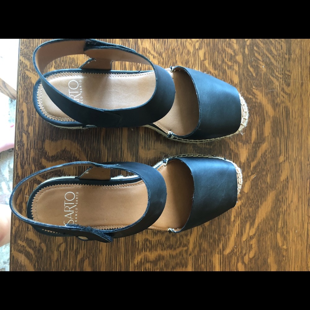 Sarto Wedge Sandals